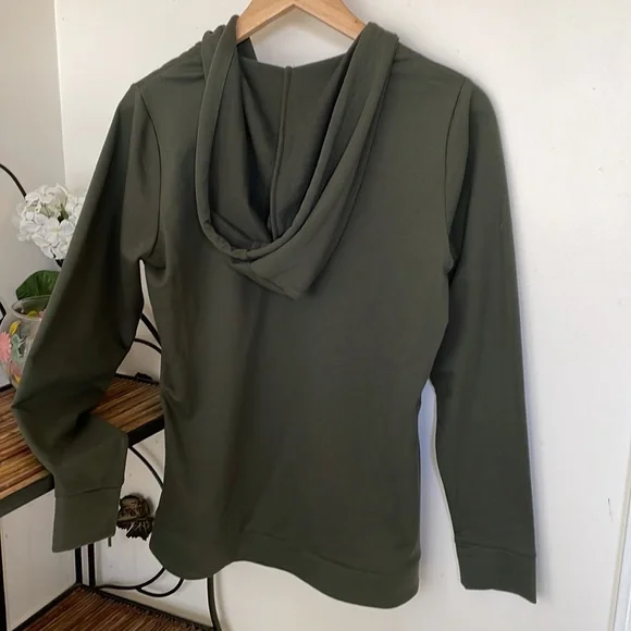 NWT-Michael Kors Olive Green Hoodie🎄 - Picture 3 of 5